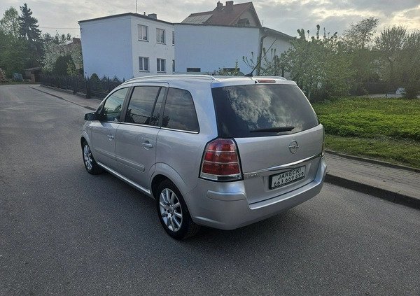 Opel Zafira cena 18499 przebieg: 238000, rok produkcji 2008 z Szczytno małe 232